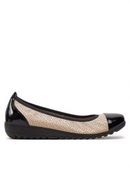Caprice Baleriny 9-22103-42 Beżowy. Brązowe balerinki damskie Caprice, bez wzorów, ze skóry, bez obcasa, bez zapięcia. Za 195.99 zł.