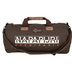 Torba podróżna Napapijri Bering 3. Brązowe torby na ramię męskie Napapijri, z bawełny, na ramię, małe. Za 492.50 zł.