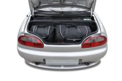 Torby Do Bagażnika Mg F 2000-2002 2Szt Kjust. Czarne torby podróżne damskie KJUST, bez wzorów, z kauczuku. Za 570.00 zł.