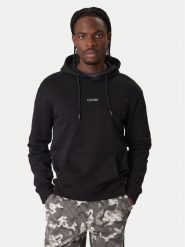 Guess Bluza Z6RQ18 KAIJ1 Czarny Regular Fit. Czarne bluzy męskie Guess, m, z aplikacjami, z bawełny, bez ramiączek, bez kaptura. Za 349.99 zł.