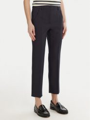 Weekend Max Mara Chinosy Rana 2515131031 Granatowy Regular Fit. Niebieskie spodnie materiałowe damskie Weekend Max Mara, bez wzorów, z bawełny. Za 509.99 zł.