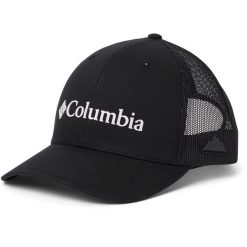 Czapka Z Daszkiem Columbia Mesh Snap Back. Czarne czapki damskie Columbia, bez wzorów, z meshu, sportowe. Za 104.99 zł.