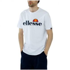 Koszulka sportowa męska Ellesse Prado. Białe koszulki sportowe męskie Ellesse, m, bez wzorów, bez ramiączek. Za 203.00 zł.