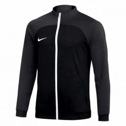 Męska Kurtka Dresowa Academy Pro DriFIT. Czarne kurtki męskie Nike, m, bez wzorów, z dresówki, sportowe, bez kaptura. Za 256.99 zł.