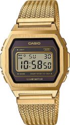 Zegarek Casio Zegarek damski Casio A1000MGA-5EF złoty. Żółte zegarki damskie Casio, złote. Za 925.47 zł.