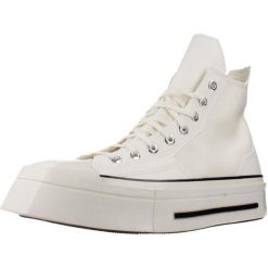 Buty CONVERSE CHUCK 70 DE LUXE SQUARED Biały. Białe obuwie sportowe damskie Converse, bez wzorów, bez zapięcia. Za 484.99 zł.