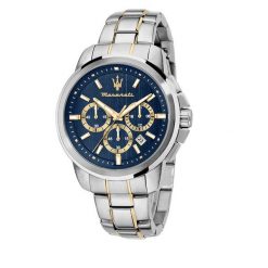 Zegarek Maserati. Szare zegarki męskie maserati, bez wzorów, srebrne. Za 1,350.00 zł.