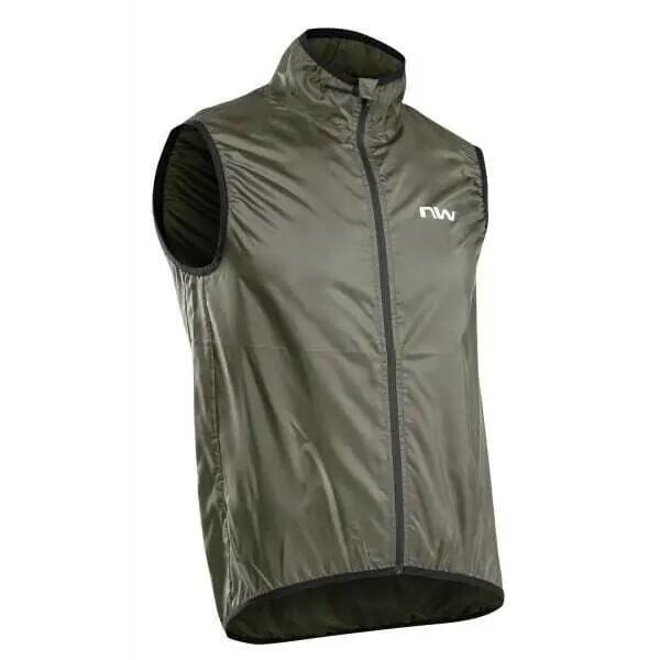 Kurtka wodoodporna Northwave Vortex 2. Zielone kurtki męskie Northwave, na lato, m, bez wzorów, z materiału, bez kaptura, do biegania. Za 190.00 zł.