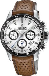 Zegarek Festina Zegarek męski Festina F20561-1 brązowy. Brązowe zegarki męskie Festina, bez wzorów. Za 617.99 zł.
