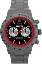 Zegarek Timex Timex TW2Y02000 zegarek męski szary 44 mm. Szare zegarki męskie Timex, bez wzorów. Za 722.63 zł.
