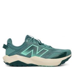 Buty do biegania New Balance. Niebieskie obuwie sportowe damskie New Balance, bez wzorów, bez zapięcia, do biegania. Za 449.99 zł.