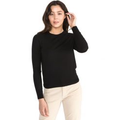 Vero Moda Happy Sweter Czarny. Czarne swetry nierozpinane damskie Vero Moda, m, bez wzorów, z materiału, bez kołnierzyka, bez ramiączek. Za 109.95 zł.