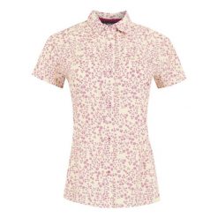 Travel Packaway damska koszula z krótkim rękawem. Białe koszule damskie Regatta, s, bez wzorów, eleganckie, bez kołnierzyka, bez ramiączek. W wyprzedaży za 163.25 zł.