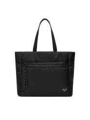 Roxy Torebka C-ROXY-M-003-08 Czarny. Czarne shopperki damskie Roxy, bez wzorów, z materiału, bez dodatków. Za 169.99 zł.
