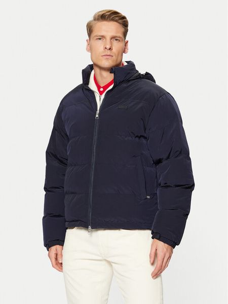 Hunter Kurtka zimowa HARM0027242 Granatowy Regular Fit. Niebieskie kurtki męskie Hunter, na zimę, m, bez wzorów, z syntetyku, bez kaptura. Za 934.99 zł.