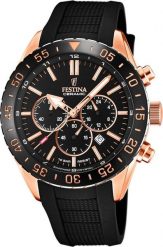 Zegarek Festina Zegarek męski Festina F20516-2 czarny. Czarne zegarki męskie Festina, bez wzorów. Za 698.99 zł.