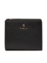 Furla Portfel Camelia S Compact Wallet WP00307-HSF000-O6000-1007 Czarny. Czarne portfele damskie Furla, ze skóry. Za 479.99 zł.