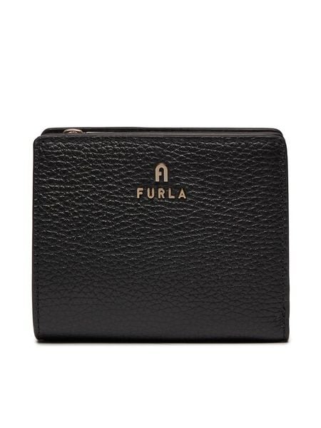 Furla Portfel Camelia S Compact Wallet WP00307-HSF000-O6000-1007 Czarny. Czarne portfele damskie Furla, ze skóry. Za 479.99 zł.
