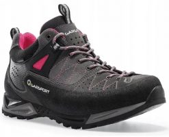 Buty outdoorowe Garsport Wmns Mountain Tech Low Wodoodporne szare. Czerwone obuwie trekkingowe damskie 318, bez zapięcia. Za 556.99 zł.