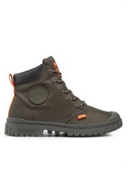 Palladium Trapery Pampa Sp20 Cuff Wp+ 76835-325-M Khaki. Brązowe buty zimowe męskie Palladium, bez wzorów, z materiału, bez obcasa, bez zapięcia. Za 479.99 zł.
