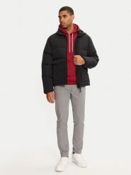 Jack Wolfskin Kurtka puchowa Nordlicht A60040 Czarny Regular Fit. Czarne kurtki męskie Jack Wolfskin, m, bez wzorów, z puchu, bez kaptura. Za 1,079.00 zł.