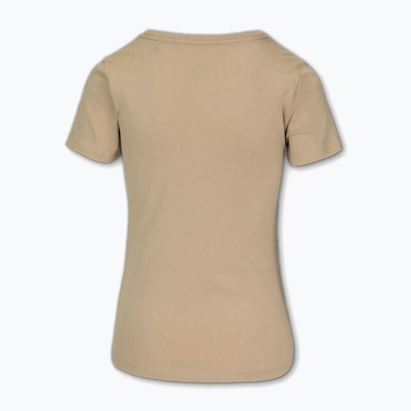 Koszulka damska Pitbull Love PB. Brązowe koszulki sportowe damskie PITBULL, bez wzorów, bez ramiączek. Za 62.99 zł.