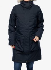 Kurtka zimowa damska Fjallraven Nuuk Lite Parka. Niebieskie parki damskie Fjällräven, na jesień, l, bez wzorów, z futra, bez kaptura. Za 2,148.00 zł.