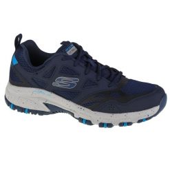 BUTY SKECHERS HILLCREST 237265-NVY trekkingowe outdoorowe granatowe 41. Niebieskie trekkingi męskie Skechers, z materiału, bez zapięcia. Za 299.99 zł.