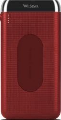 Powerbank Wesdar WS3 10000mAh Bordowy. Czerwone powerbanki Wesdar. Za 99.99 zł.