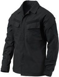 Helikon-Tex Bluza Raid - PolyCotton Stretch Ripstop - Czarne. Czarne bluzy męskie HELIKON-TEX, m, bez wzorów, bez ramiączek, bez kaptura. Za 184.96 zł.