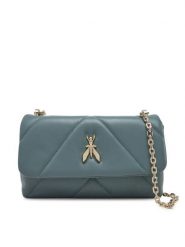 Patrizia Pepe Torebka CB0084/L006-G600 Zielony. Zielone torebki do ręki damskie Patrizia Pepe, bez wzorów, ze skóry, bez dodatków. Za 829.99 zł.