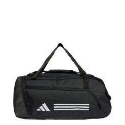 Torba Essentials 3-Stripes Duffel Small. Białe torby sportowe męskie Adidas, bez wzorów, z materiału. Za 159.00 zł.