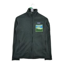 Second life - Kurtka polarowa damska czarna Patagonia - Stan bardzo dobry. Czarne kurtki sportowe damskie Patagonia, l, bez wzorów, z materiału, bez ramiączek, bez kaptura, trekkingowe. Za 212.96 zł.