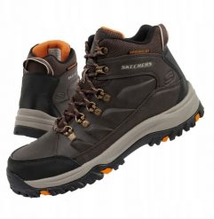 Buty trekkingowe męskie Skechers Buty męskie Relment-Daggett brązowe 204642 CHOC 41. Brązowe trekkingi męskie Skechers, bez zapięcia. Za 348.99 zł.