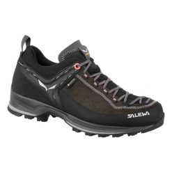 Damskie buty trekkingowe Salewa Mtn Trainer 2 Gtx. Czarne obuwie trekkingowe damskie Salewa, z gore-texu, bez zapięcia. Za 843.00 zł.