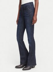 G-Star Raw Jeansy 3301 D21290-C051 Niebieski Flared Fit. Niebieskie jeansy damskie G-Star, bez wzorów, z bawełny, retro. Za 469.99 zł.