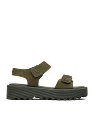 G-Star Raw Sandały CEO-WI16-AVA-04 Khaki. Brązowe sandały damskie G-Star Raw, bez wzorów, ze skóry, bez obcasa, na płaskiej podeszwie, bez zapięcia. Za 249.99 zł.