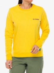 Bluza damska La Sportiva Climbing on the Moon Sweatshirt. Żółte bluzy damskie La Sportiva, m, bez wzorów, z bawełny, bez ramiączek, bez kaptura. Za 307.99 zł.