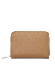 Tommy Hilfiger Portfel Th Modern Compact Za AW0AW18487 Brązowy. Brązowe portfele damskie Tommy Hilfiger, ze skóry. Za 249.99 zł.