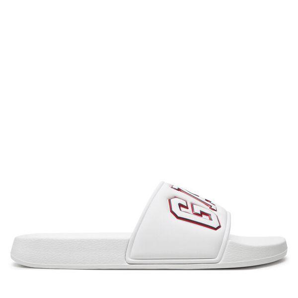 Klapki Gap. Białe klapki męskie GAP, bez wzorów, bez zapięcia. Za 109.99 zł.