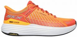 Buty męskie Skechers Slip-ins: Max Cushioning Suspension (220936-ORG) 43.5. Buty sportowe męskie Skechers, bez wzorów, bez zapięcia. Za 679.89 zł.