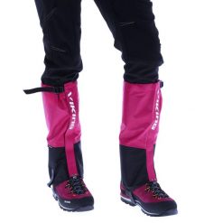 Stuptuty trekkingowe Viking Kanion. Czarne buty zimowe męskie Viking, bez wzorów, bez obcasa, bez zapięcia. Za 69.00 zł.