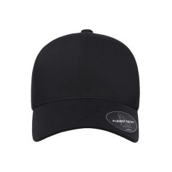 Regulowana Czapka Z Daszkiem Delta. Niebieskie czapki damskie FLEXFIT, bez wzorów, z elastanu. Za 99.99 zł.