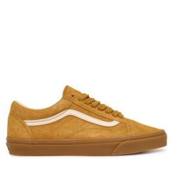 Tenisówki Vans. Brązowe trampki męskie Vans, bez wzorów, bez zapięcia, vans old skool. Za 399.99 zł.