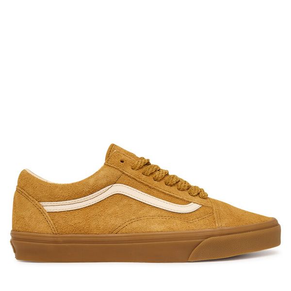 Tenisówki Vans. Brązowe trampki męskie Vans, bez wzorów, bez zapięcia, vans old skool. Za 399.99 zł.