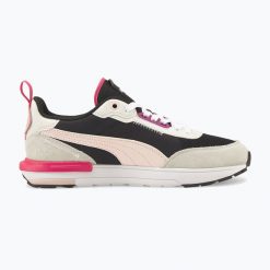 Buty męskie PUMA R22. Czarne buty zimowe męskie Puma, bez wzorów, bez obcasa, bez zapięcia. Za 169.99 zł.