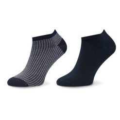 Skarpety krótkie Tommy Hilfiger. Niebieskie skarpetki damskie Tommy Hilfiger, bez wzorów. Za 29.99 zł.