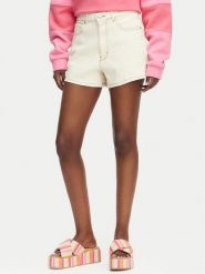 Roxy Szorty jeansowe Chlo Natural ERJDS03323 Beżowy Regular Fit. Brązowe szorty damskie Roxy, bez wzorów, z bawełny. Za 259.99 zł.