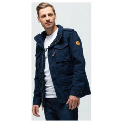 Timberland Kurtka Mt Kelsey M65 , granatowy, rozmiar L. Niebieskie kurtki męskie Timberland, l, bez wzorów, z bawełny, bez kaptura. W wyprzedaży za 679.99 zł.