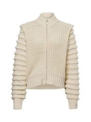 Vila Kardigan - Vielada Kobiety beżowy, XS. Brązowe kardigany damskie Vila, xs, bez wzorów, eleganckie, bez kołnierzyka. Za 179.95 zł.